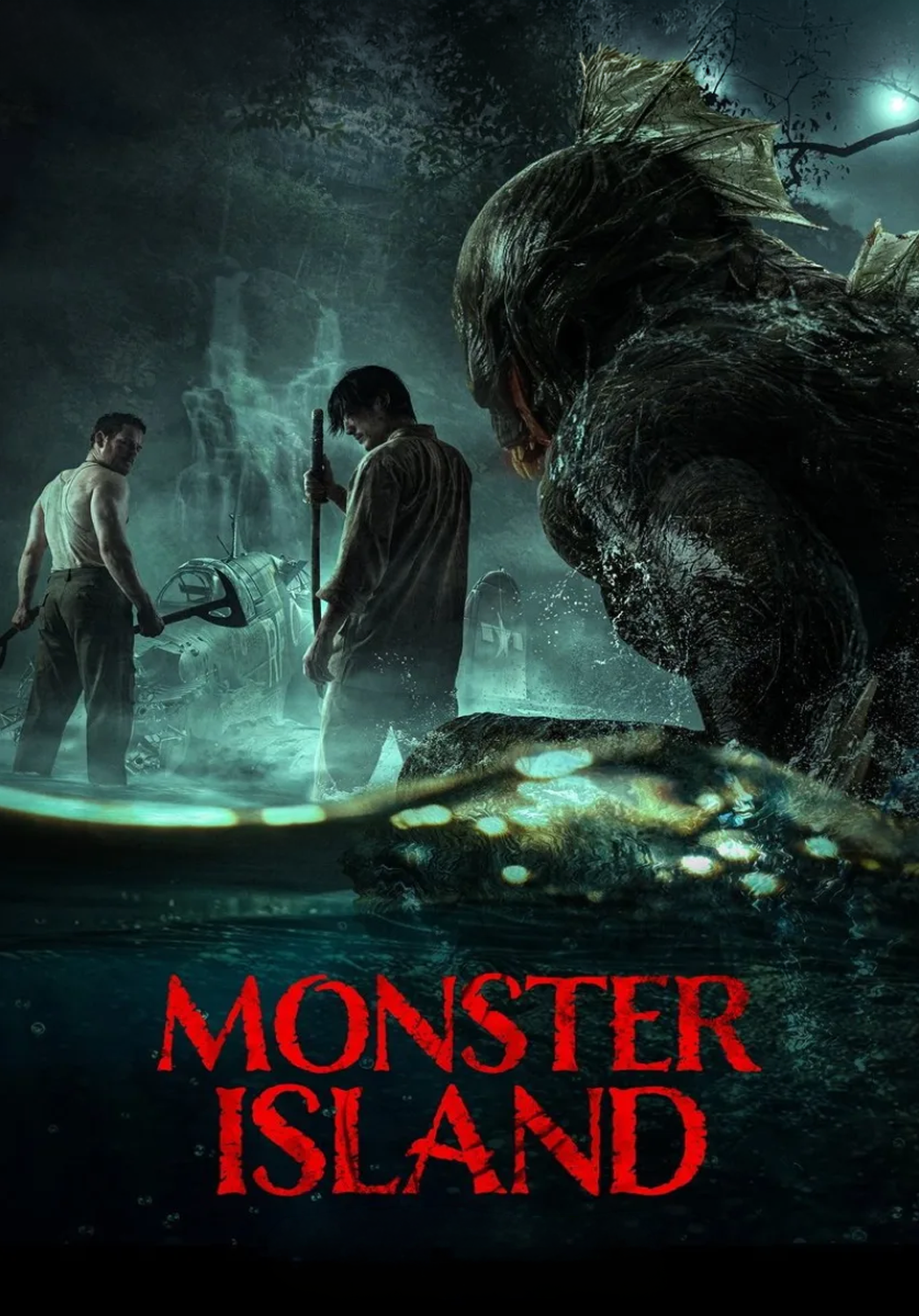 Monster Island (2025) (Hindi + English) Dual Audio Hollywood Movie HD ESub