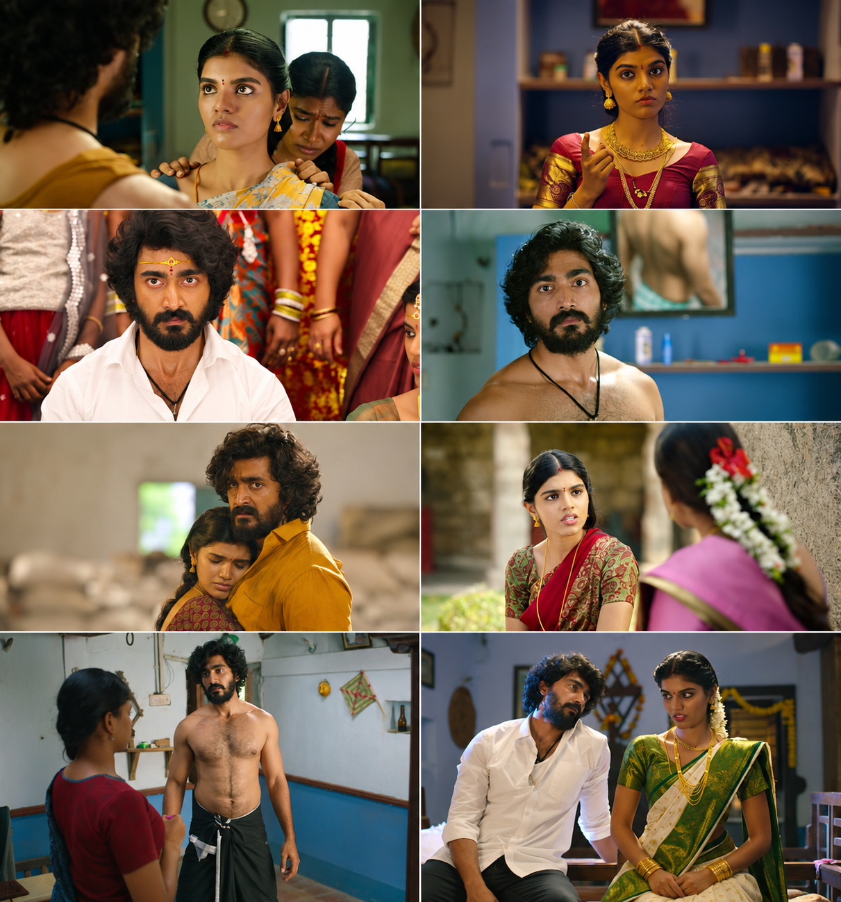 Mension House Mallesh (2026) (Hindi + Telugu) Dual Audio UnCut South Movie HD ESub Screenshot