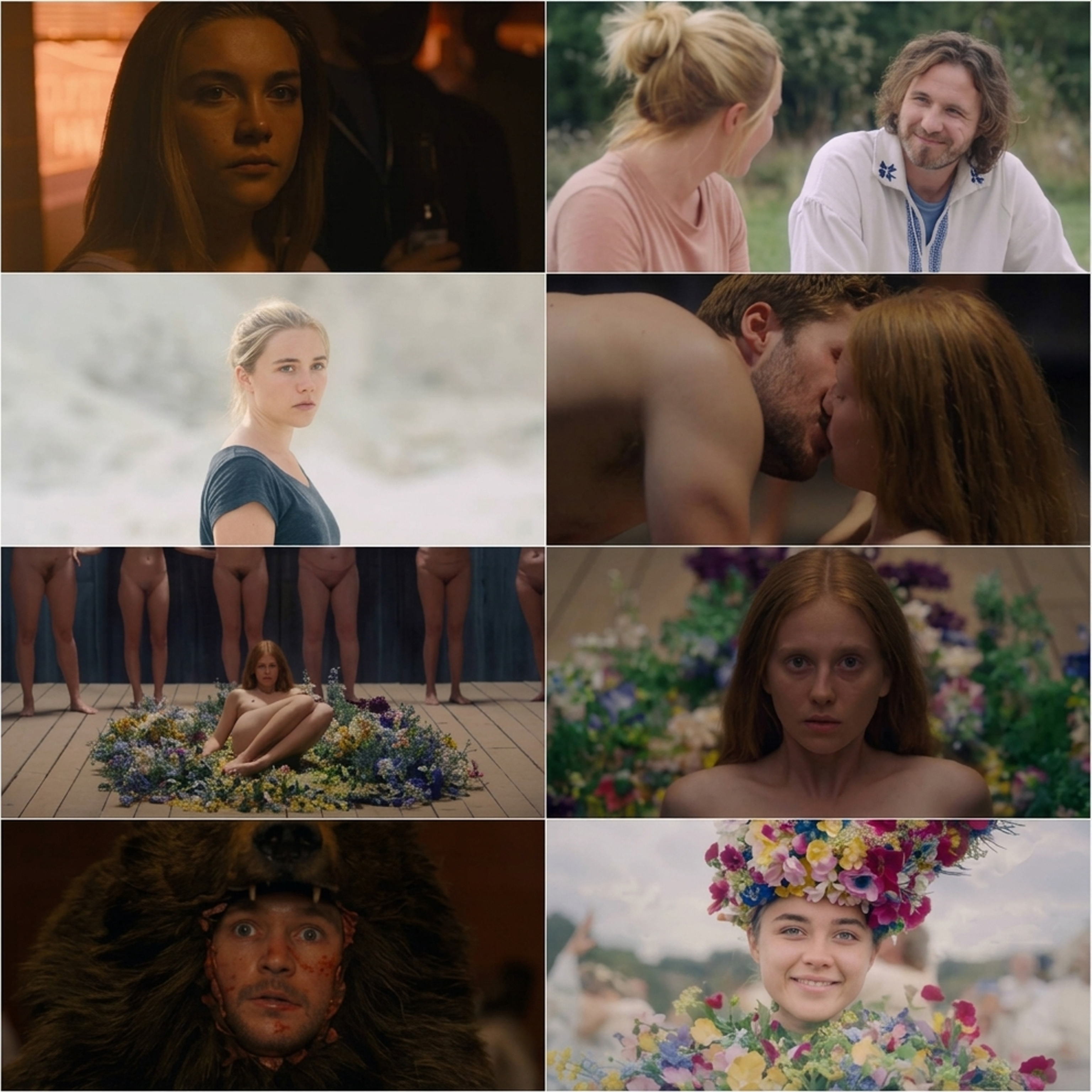 Midsommar (2019) (Hindi + English) Dual Audio Hollywood Movie BluRay HD ESub Screenshot