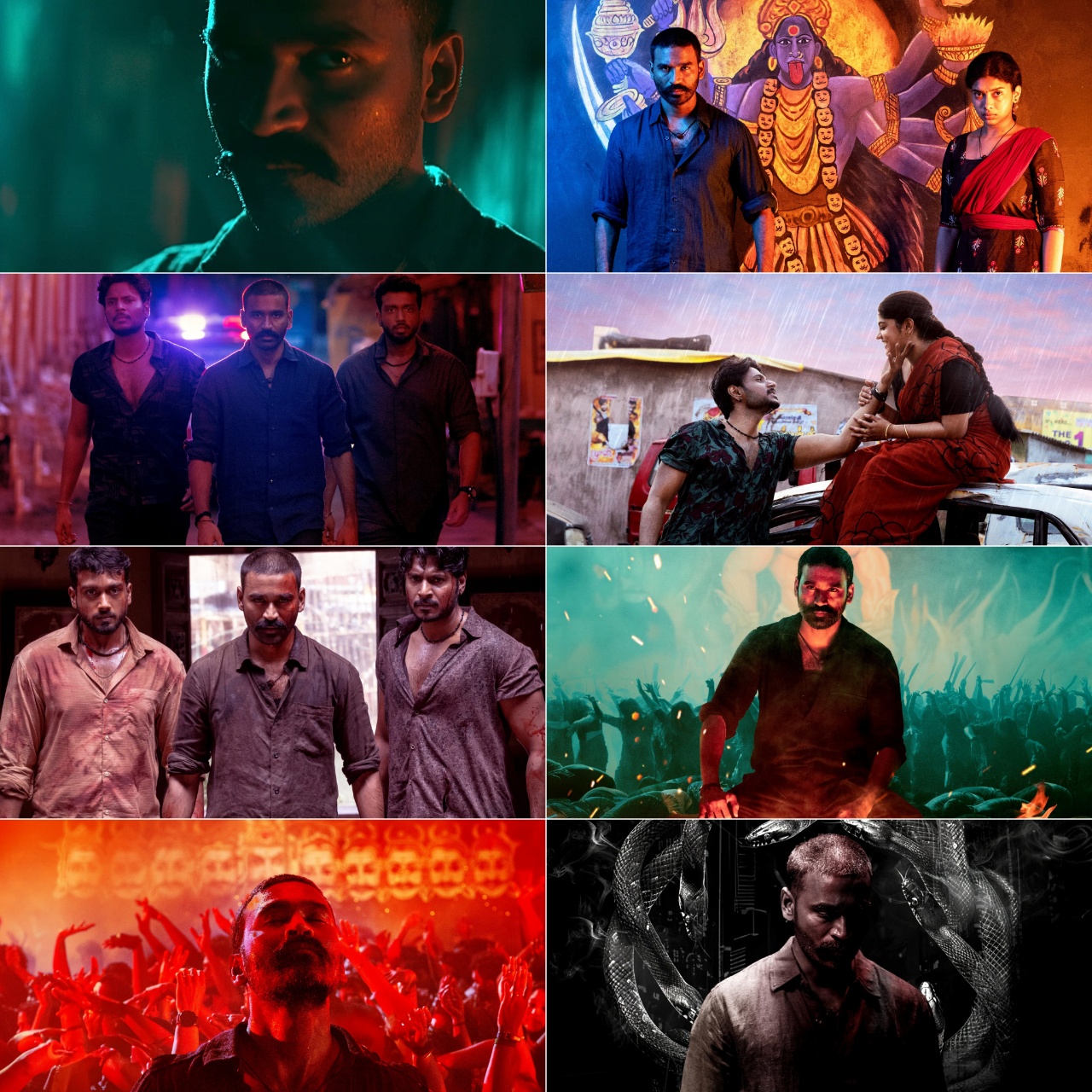 Raayan (2024) (Hindi + Tamil) Dual Audio UnCut Movie HD ESub Screenshot